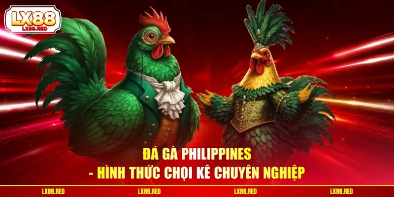 Đá Gà Philippines | Hình Thức Chọi Kê Chuyên Nghiệp